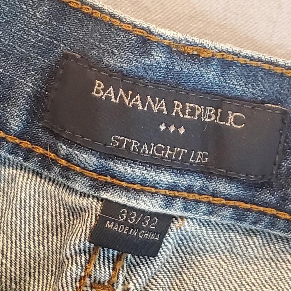Banana Republic straight leg jeans